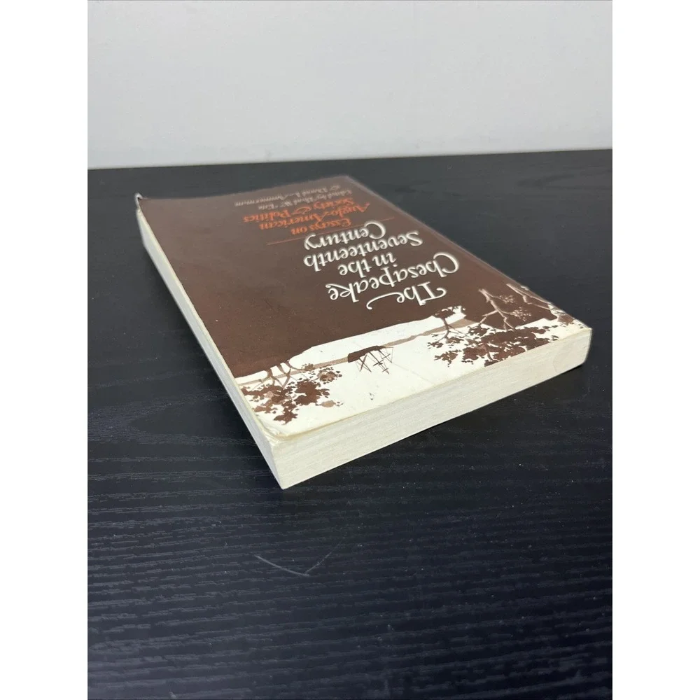 Chesapeake in the Seventeenth Century Anglo American Society Politics Paperback